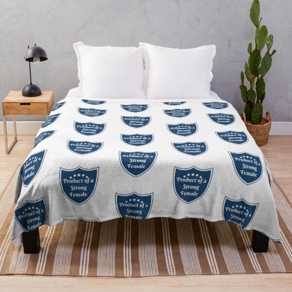 Item preview, Product of a strong female- blue badge designed and sold by wiwiart.