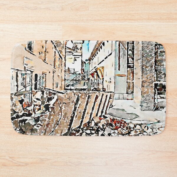 Item preview, L'Aquila: street and rubble designed and sold by Giuseppe Cocco.