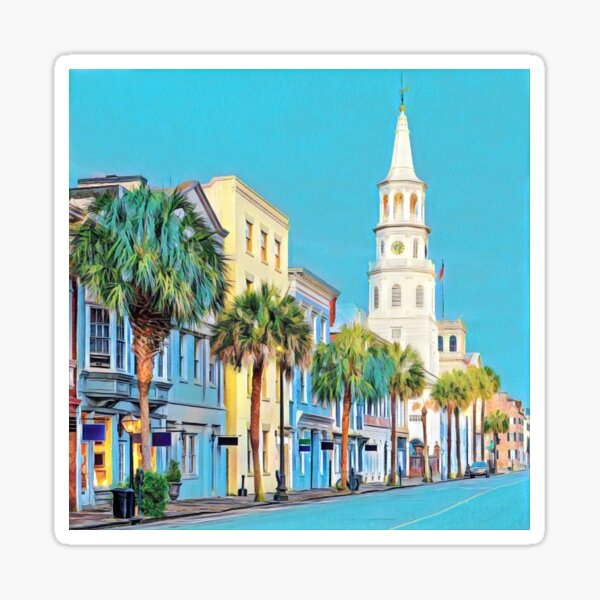 Item preview, Charleston South Carolina designed and sold by SofiaStutio.
