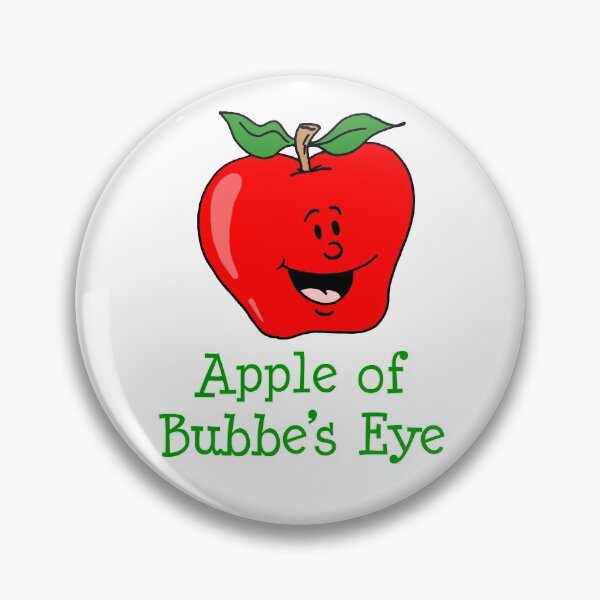 Item preview, Apple of Bubbe Eye Jewish Grandchild designed and sold by jaycartoonist.