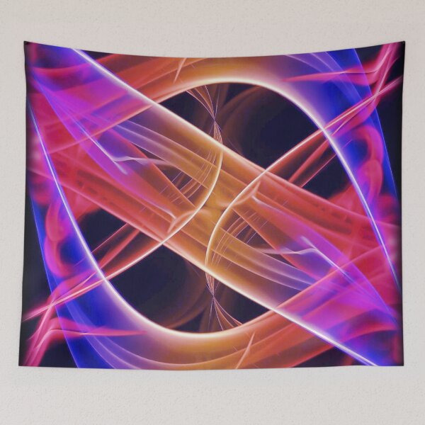 Item preview, Abstract Art Swirling Rainbow Mists Print designed and sold by Mary Riley.