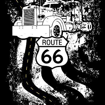 Artwork thumbnail, Route 66 Big Rig Adventure by peaktee