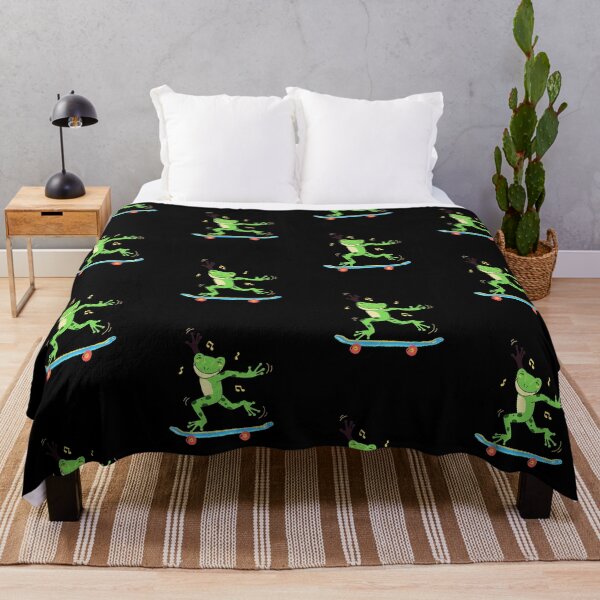 Item preview, Dancing Frog On Skateboard designed and sold by Joy Poddar.