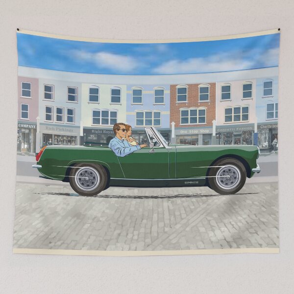Item preview, British Racing Green colour Austin Healey Sprite mk4 designed and sold by Bigs66.