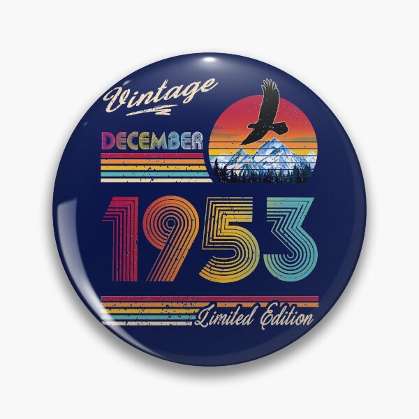 Item preview, December 1953 Birthday designed and sold by GreenSplash.