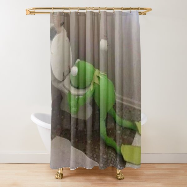 Party Kermit Shower Curtain