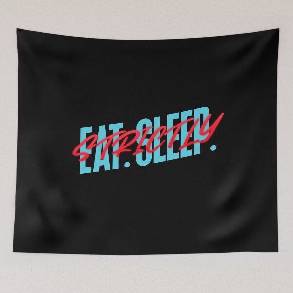 Item preview, Eat Sleep Strictly Neon Sign designed and sold by jacks-tees.
