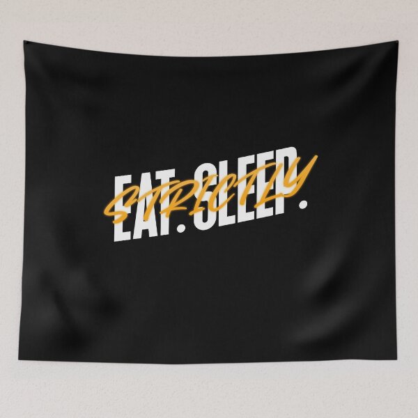 Item preview, Eat Sleep Strictly Neon Sign designed and sold by jacks-tees.