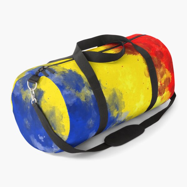 Item preview, Flag of Romania Splash blue yellow red 2024 designed and sold by aloresarts.