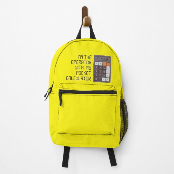 Item preview, I'm the Operator with My Pocket Calculator - Geek Nerd Design designed and sold by andr0narak.