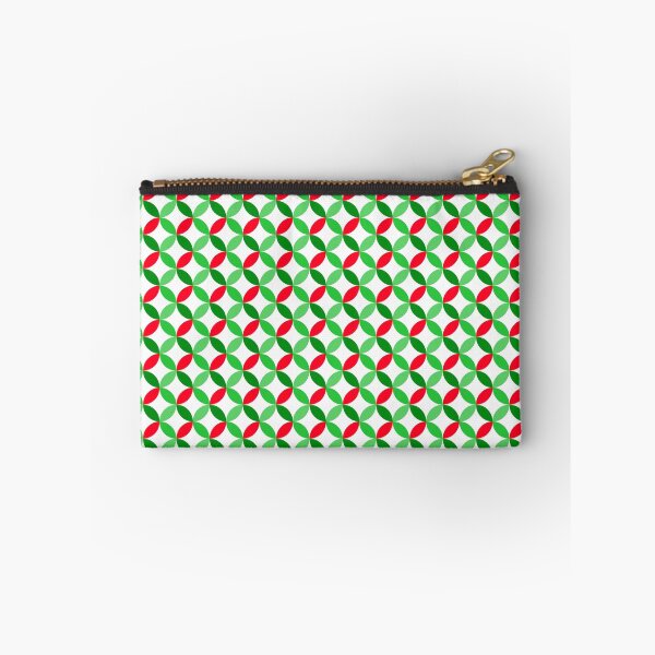 Item preview, green red seamless pattern designed and sold by atevern.
