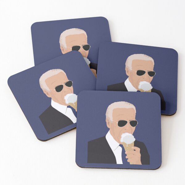 Item preview, CLASSY BIDEN EATING ICE CREAM designed and sold by Bkarts27.
