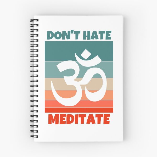 Item preview, Dont Hate Meditate designed and sold by MohitJain1109.