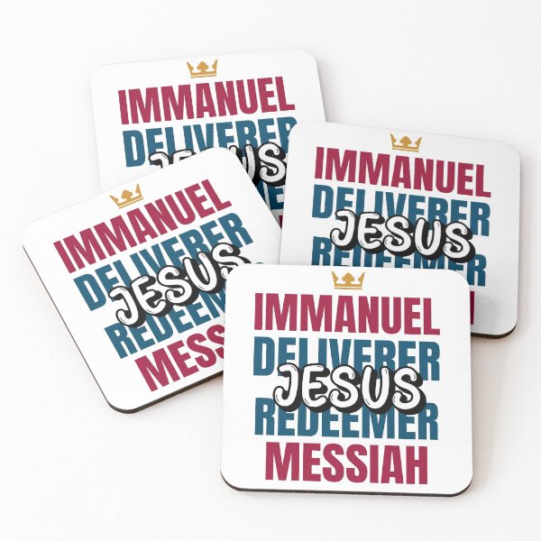 Item preview, Jesus is the Immanuel, Deliverer, Redeemer, Messiah designed and sold by bugtalk.