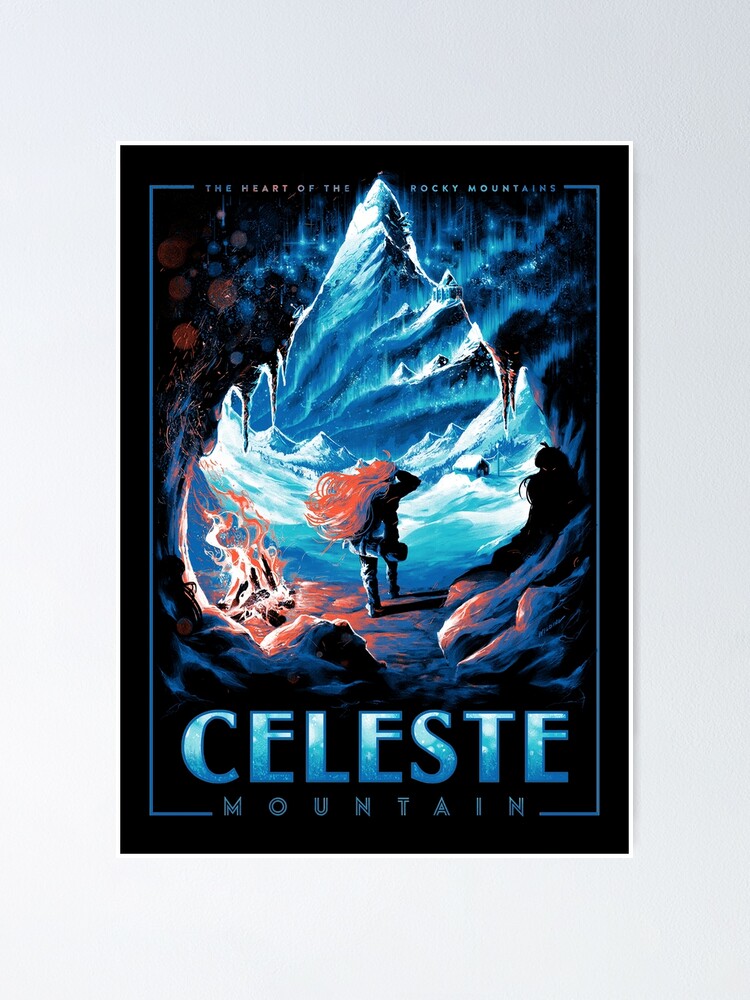 Alternate view of Celeste - Indie Game Poster