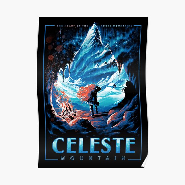 Celeste - Indie Game Poster