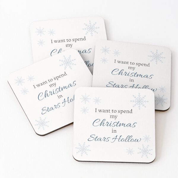 Item preview, I want to spend my christmas in Stars Hollow designed and sold by rosemarydrawing.