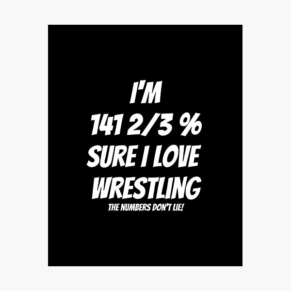 141 2/3 % (Black) Photographic Print
