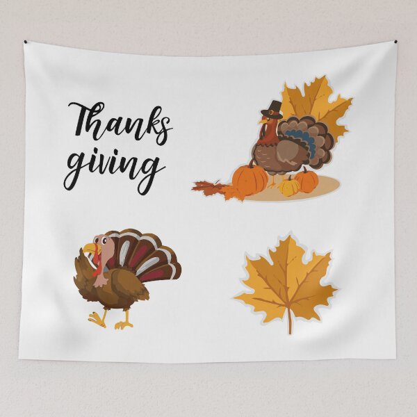 Item preview, Thanksgiving Sticker designed and sold by bhaktishendkar.