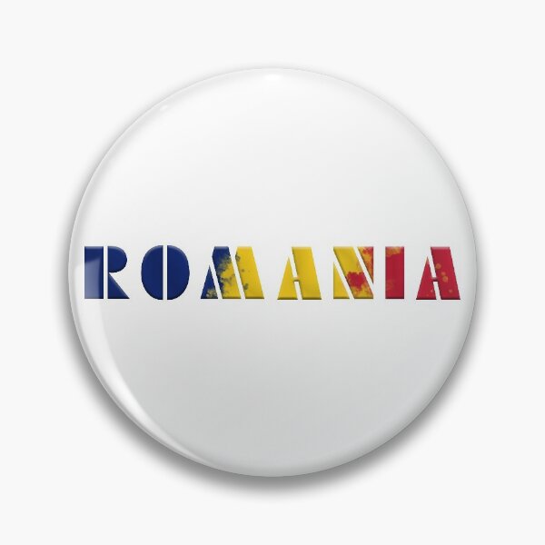 Item preview, Romania 2024 text flag  designed and sold by aloresarts.
