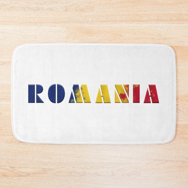 Item preview, Romania 2024 text flag  designed and sold by aloresarts.