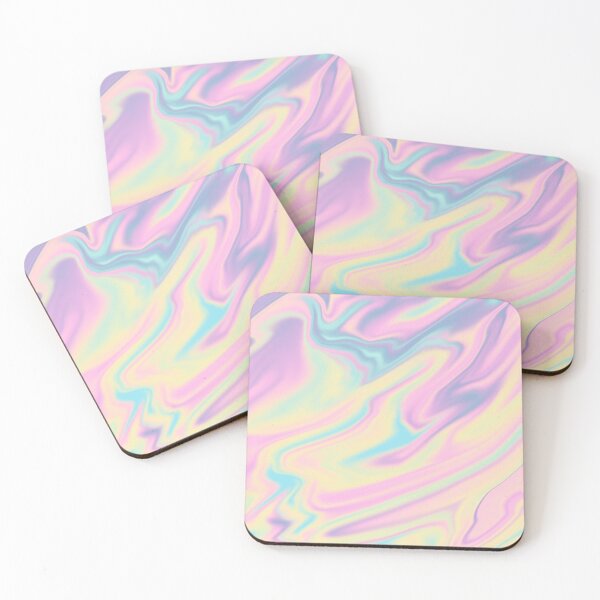 Item preview, Abstract Pattern Holographic Iridescent Glitch Rainbow Holo designed and sold by InvestingRoad.