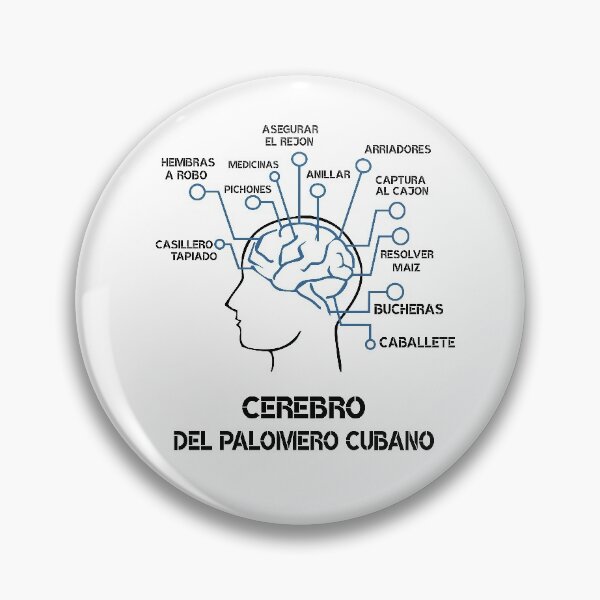 Item preview, Cerebro del Palomero Cubano designed and sold by PalomaCubana.
