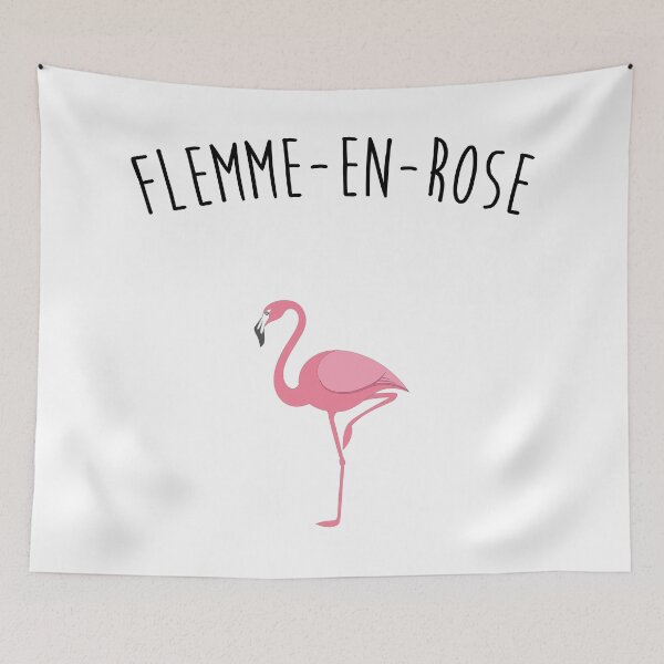 Item preview, lazy in pink, flamingo but lazy version designed and sold by Curlyhaire.
