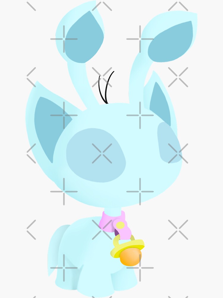 "Baby Aisha Neopets" Sticker for Sale by ViolettLight Redbubble