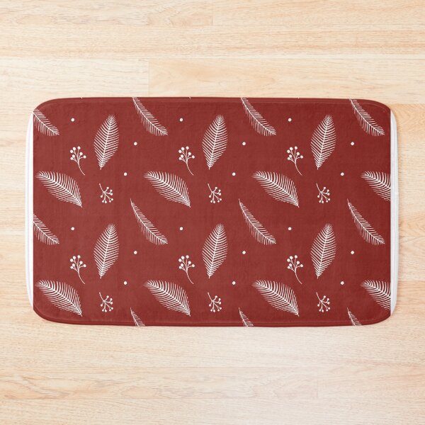 Item preview, Minimal Holiday Red Illustrated Pattern designed and sold by Heather van der Dys.