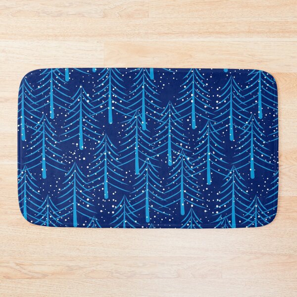 Item preview, Blue Pine Trees designed and sold by NewWorldIsHere.
