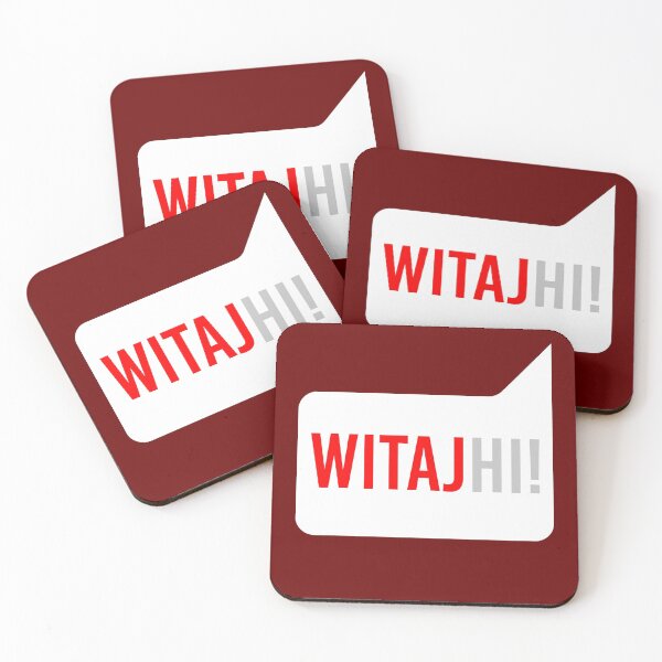 Item preview, Witaj Polish greeting like Hi designed and sold by Krukowski.