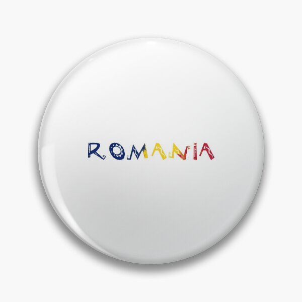 Item preview, Romania colorful text 2024 designed and sold by aloresarts.