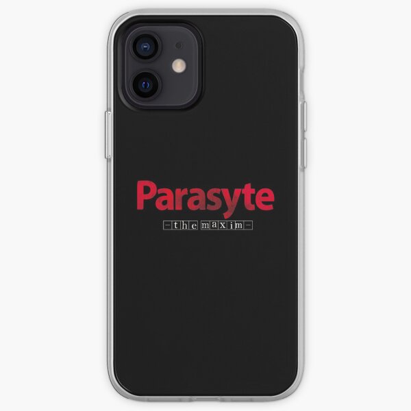 Anime Parasyte -the maxim- Logo iPhone Soft Case