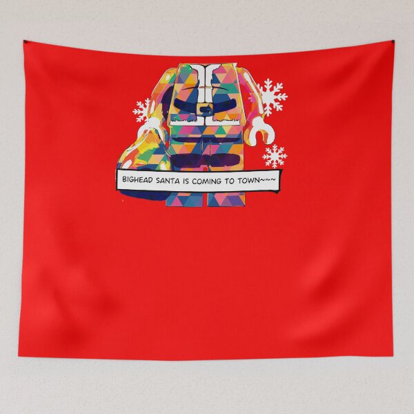 Item preview, Bighead Santa is Coming to Town Merry Christmas shirt designed and sold by scribblelife.