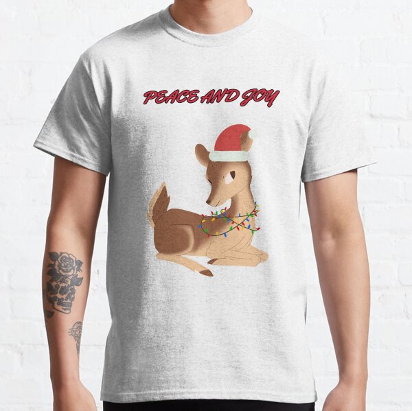 Peace And Joy Roe Deer Classic T-Shirt