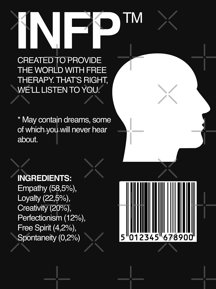 "INFP Package MBTI INFP" Tshirt by isstgeschichte Redbubble