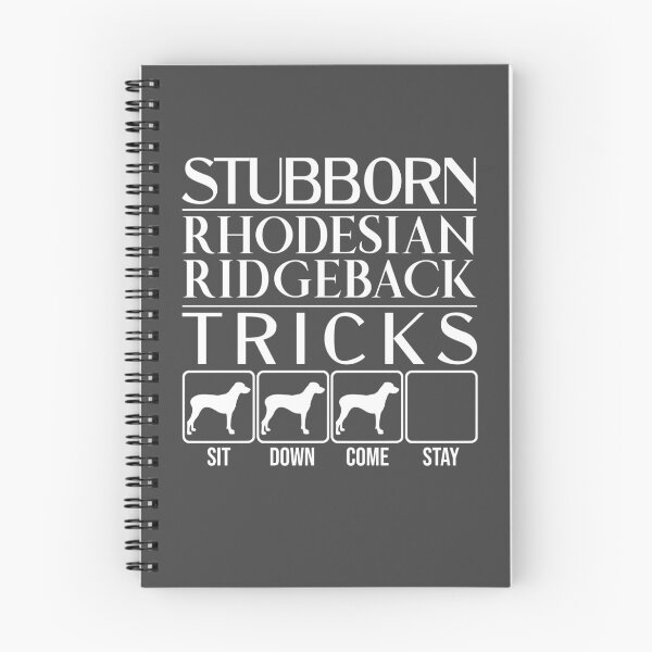 Item preview, Rhodesian Ridgeback - Stubborn Rhodesian Ridgeback Tricks / Stubborn Dog Tricks, funny gift idea designed and sold by HEJAshirts.