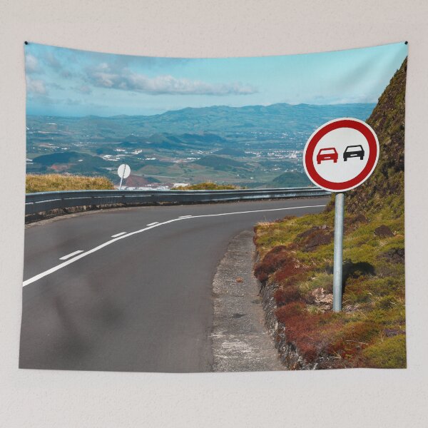 Item preview, Empty road with turn designed and sold by Gaspar Avila.