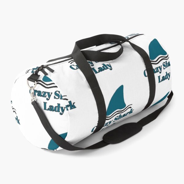 Item preview, Crazy Shark Lady designed and sold by NancyArtDesigns.