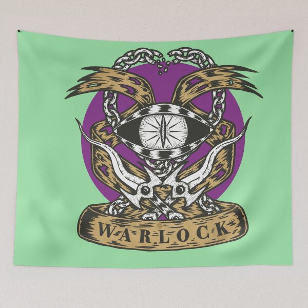 Item preview, Warlock - class emblem designed and sold by Mindabble.
