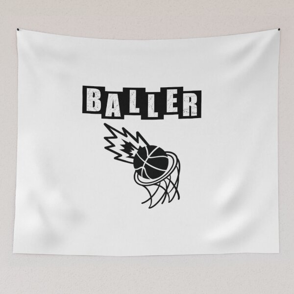 Item preview, Baller - white designed and sold by BusyMonkeys.