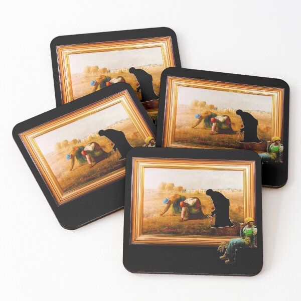 Item preview, Banksy Painting Agency Job - Interpretation of The Gleaners by Jean Francois Millet designed and sold by WE-ARE-BANKSY.