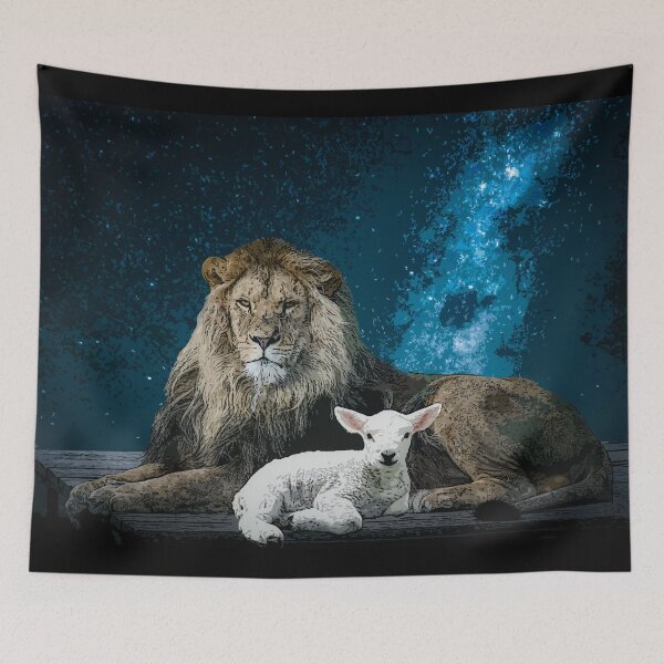 Item preview, Like a lion, I will protect you, my lamb. designed and sold by Krystian Maliszewski.