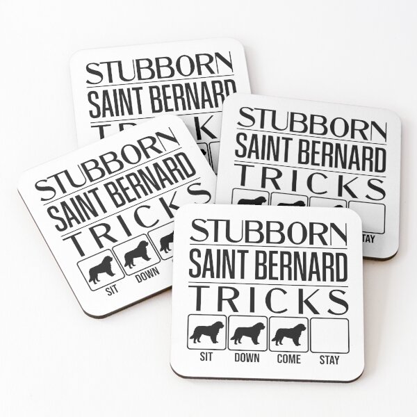 Item preview, Saint Bernard / St. Bernard - Stubborn Bullmastiff Tricks / Stubborn Dog Tricks, funny gift idea designed and sold by HEJAshirts.