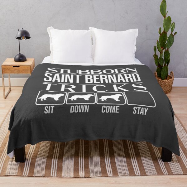 Item preview, Saint Bernard / St. Bernard - Stubborn Saint Bernard Tricks / Stubborn Dog Tricks, funny gift idea designed and sold by HEJAshirts.