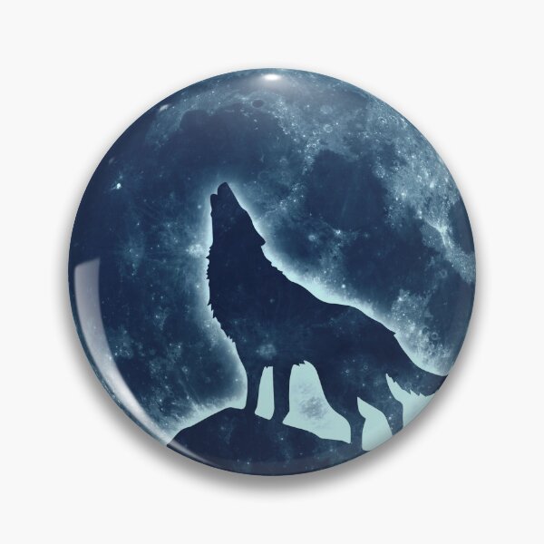 Item preview, Howling Wolf, full moon, fullmoon, wild, dog, wolves designed and sold by boom-art.