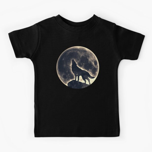 Wolf Shirt, Wolf Children's Clothes, Wolf Face Shirt, Timber Wolf Shirt,  Werewolf Shirt Dog Shirt for Boy Girl, Unisex T-shirt, Kids Clothes 