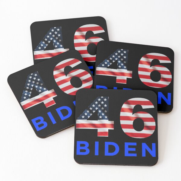 Item preview, BIDEN 46 - PRESIDENT-ELECT  JOE BIDEN COMMEMORATIVE SHIRT designed and sold by WordsmithNerd.