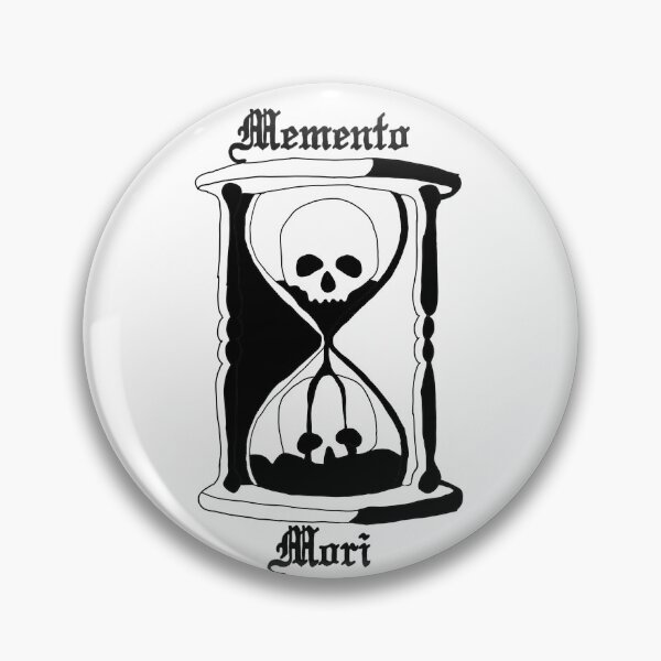 Item preview, Memento Mori hourglass skulls (unus annus) designed and sold by lexlshop.